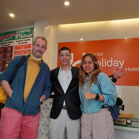 Hanoi Holiday Hotel Bagian luar foto
