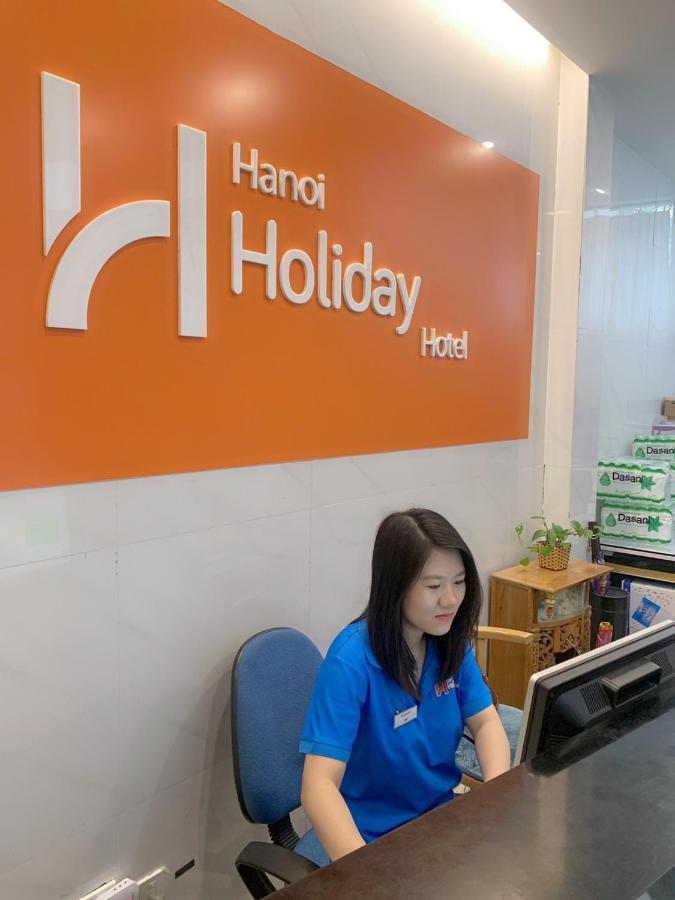 Hanoi Holiday Hotel Bagian luar foto